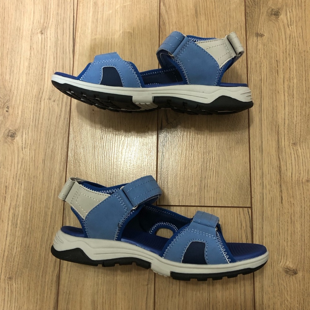 Boys Chlorophylle Salufat Blue Sporty Sandals size 3